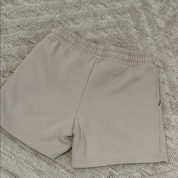 AYBL Women's Athletic Shorts in Beige - Picture 6 of 6